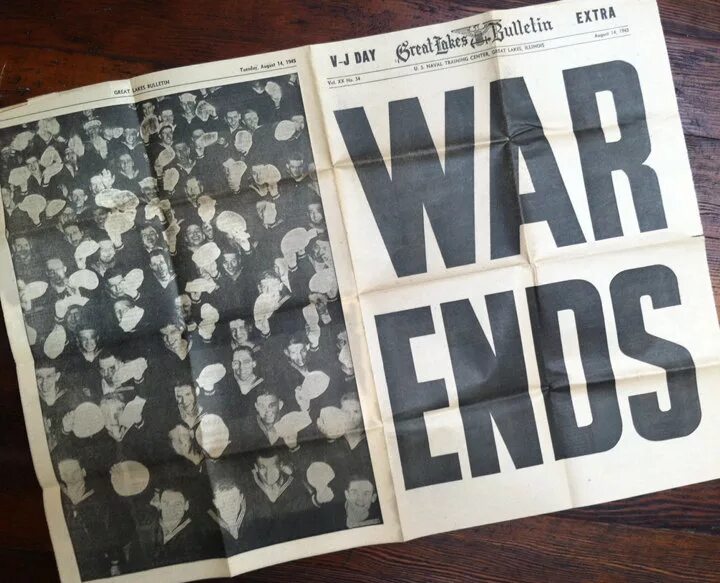 The end of print. End of ww2.