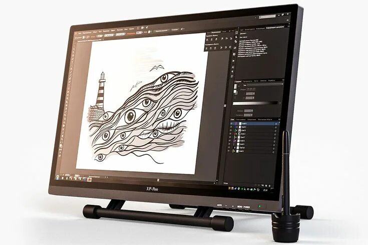 Графический монитор xp pen artist pro