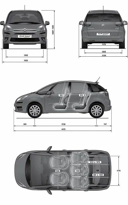 C11 2021 характеристики. Ситроен c4 габариты. Ситроен с4 габариты кузова. Ситроен с4 2013 габариты. Citroen c4 2007 габариты.