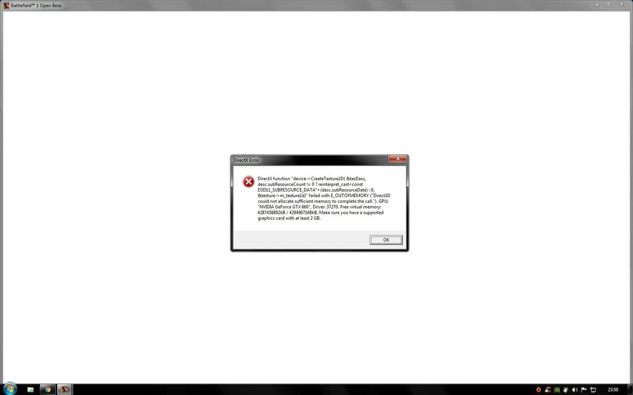 Невозможно создать графическое устройство directx 11. Ошибка directx battlefield 1. battlefield ошибка. ошибка directx 8.1.