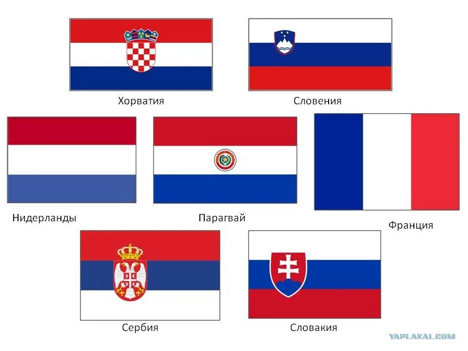 Красно синий флаг какой страны. Флаг Словакии и Словении. Флаги похожие на российский. Бело сине красный флаг с гербом. Флаги похожие на российский Триколор.