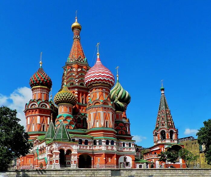 Храм Покрова (Василия Блаженного) в Москве. Церковь на рву