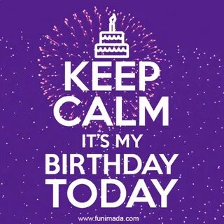 Can T Keep Calm It S My Birthday Greeting Card By Evelyusstuff Redbubble