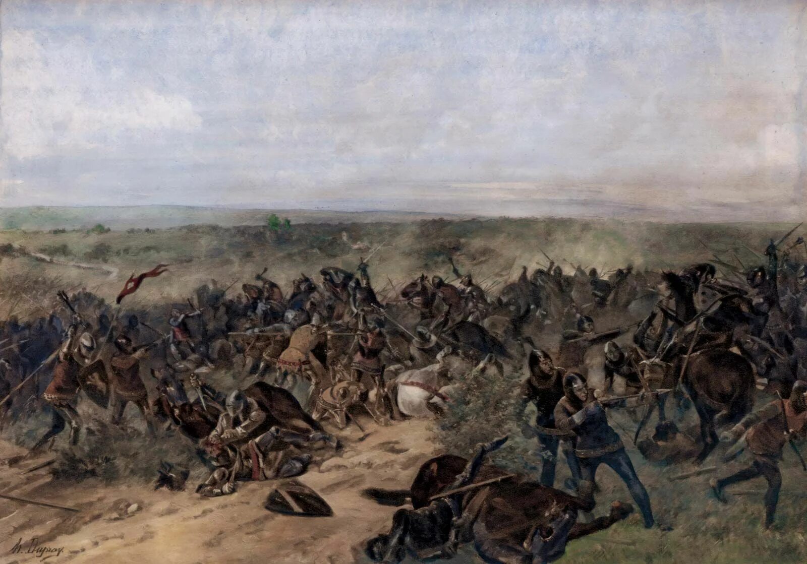 После битвы при листвене между. Креси 1346 битва. Черный принц битва при Креси.