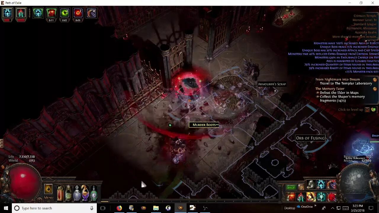 Poe 3 2. Crimson Temple POE. Кровавый храм пое. POE area. Path of Exile Champion.