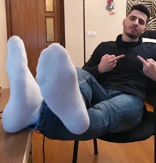 Sock foot domination