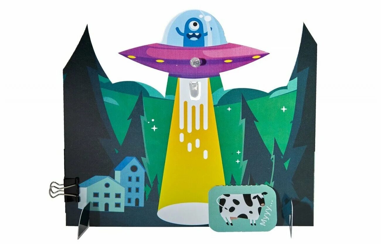 Pinlab конструктор нло похититель. конструктор pinlab нло-похититель и космический ночник. нло похититель. нло похититель. нло-похититель, космический ночник", конструктор электронный.