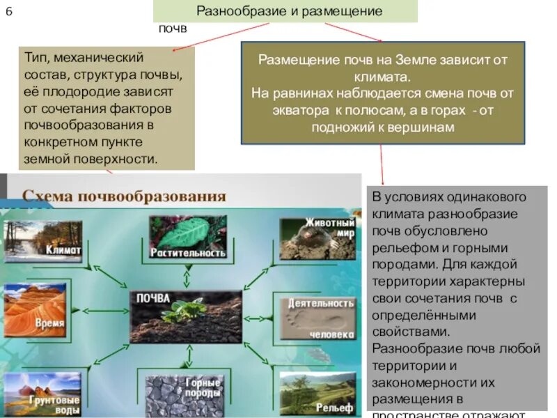 Почему рельеф на земле разнообразен