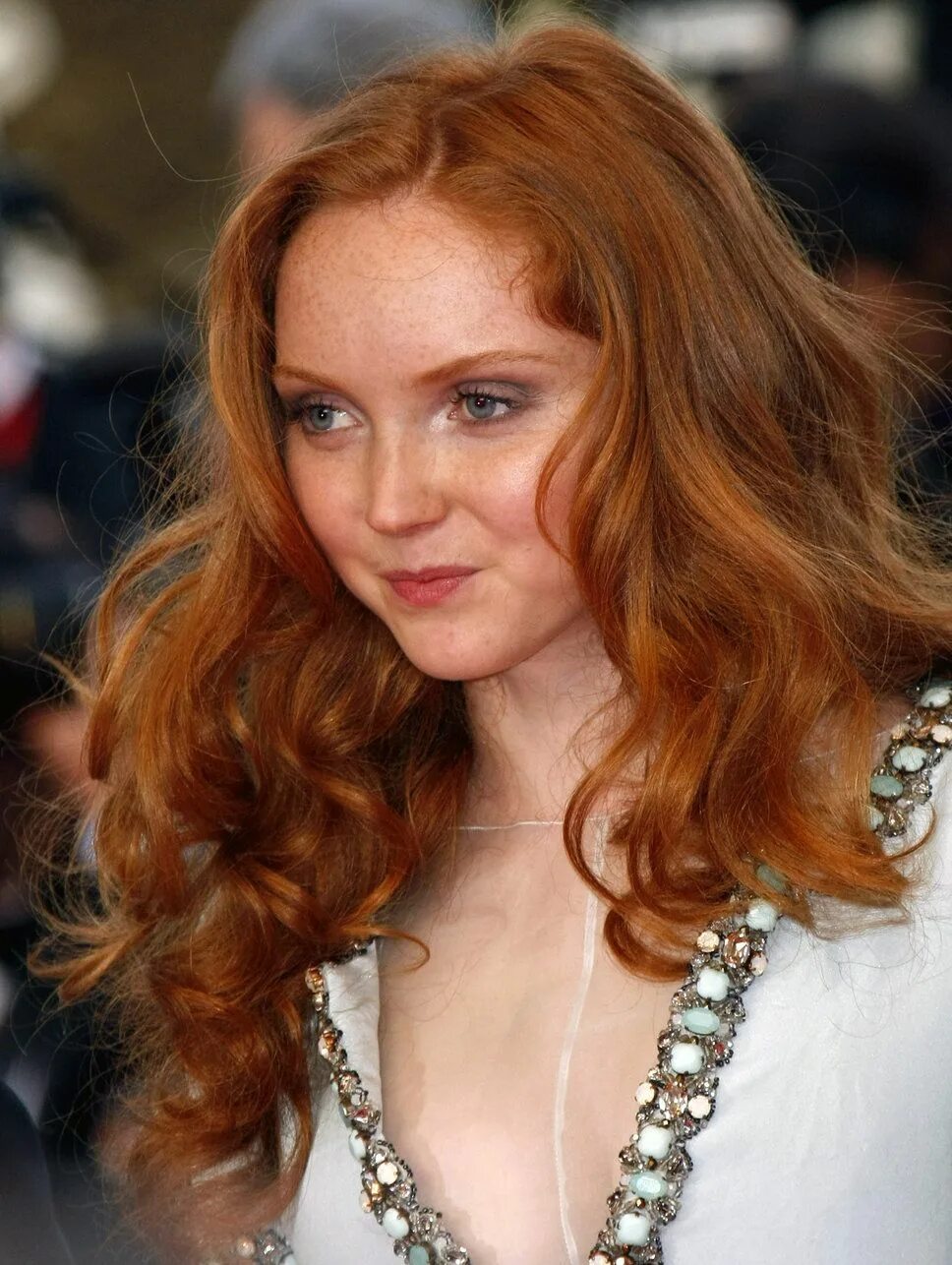 Redhead wife. Lily Cole.