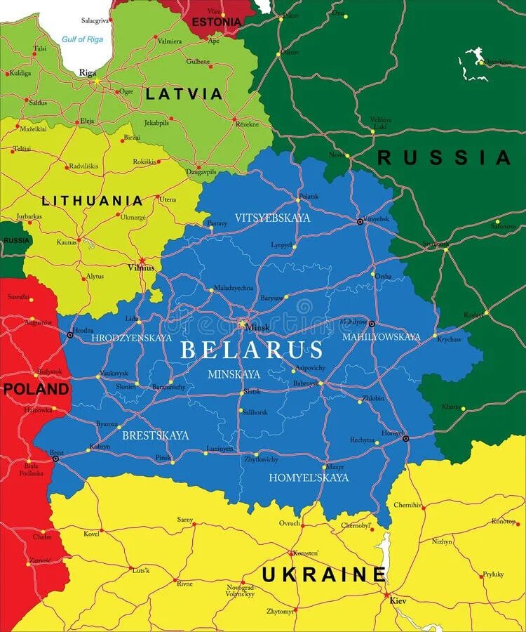 Карта Беларуси со странами соседями. Карта Беларуси с соседними государствами. Соседи Белоруссии на карте. Соседи Беларуси на карте.