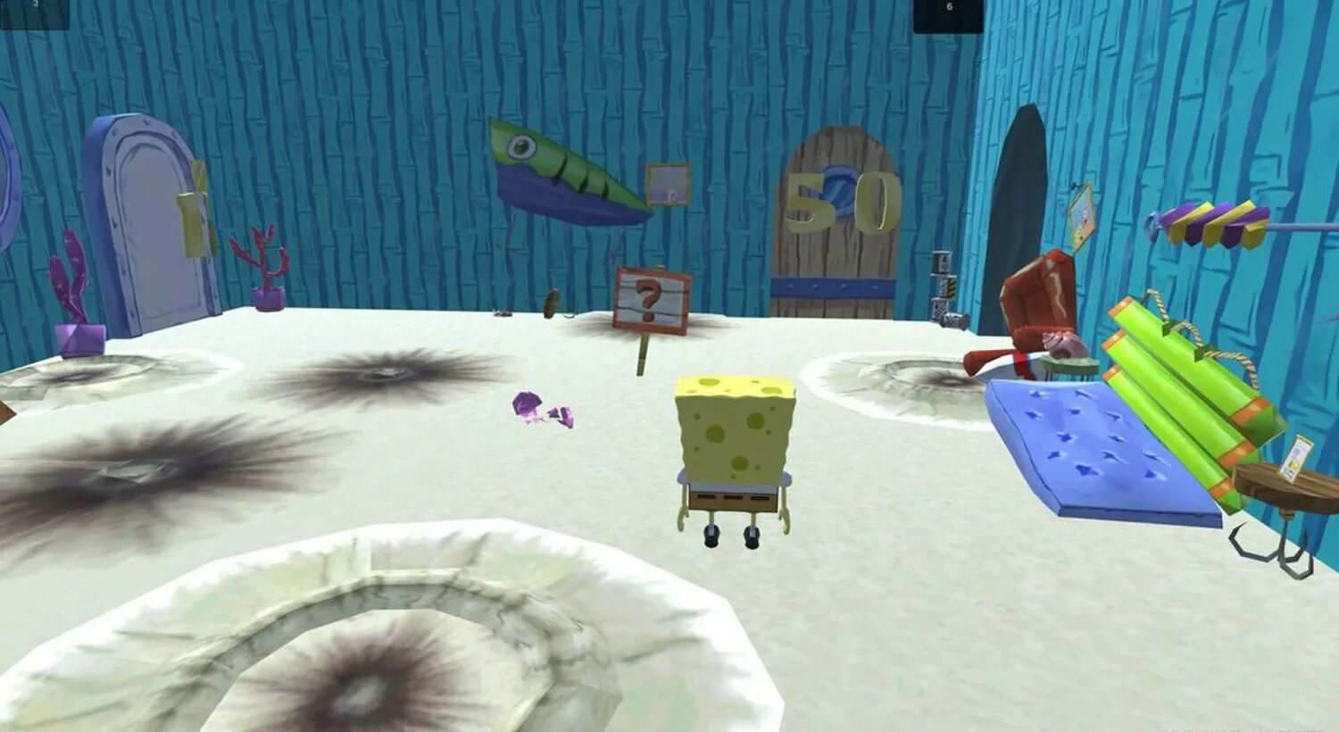 Спасение бикини боттом. Бикини боттом 2003. игра губка боб battle for bikini bottom 2003. игра spongebob squarepants battle for bikini bottom. spongebob battle for bikini bottom ps2.