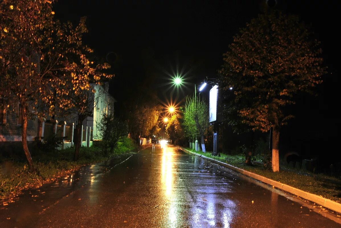 белая калитва ночью