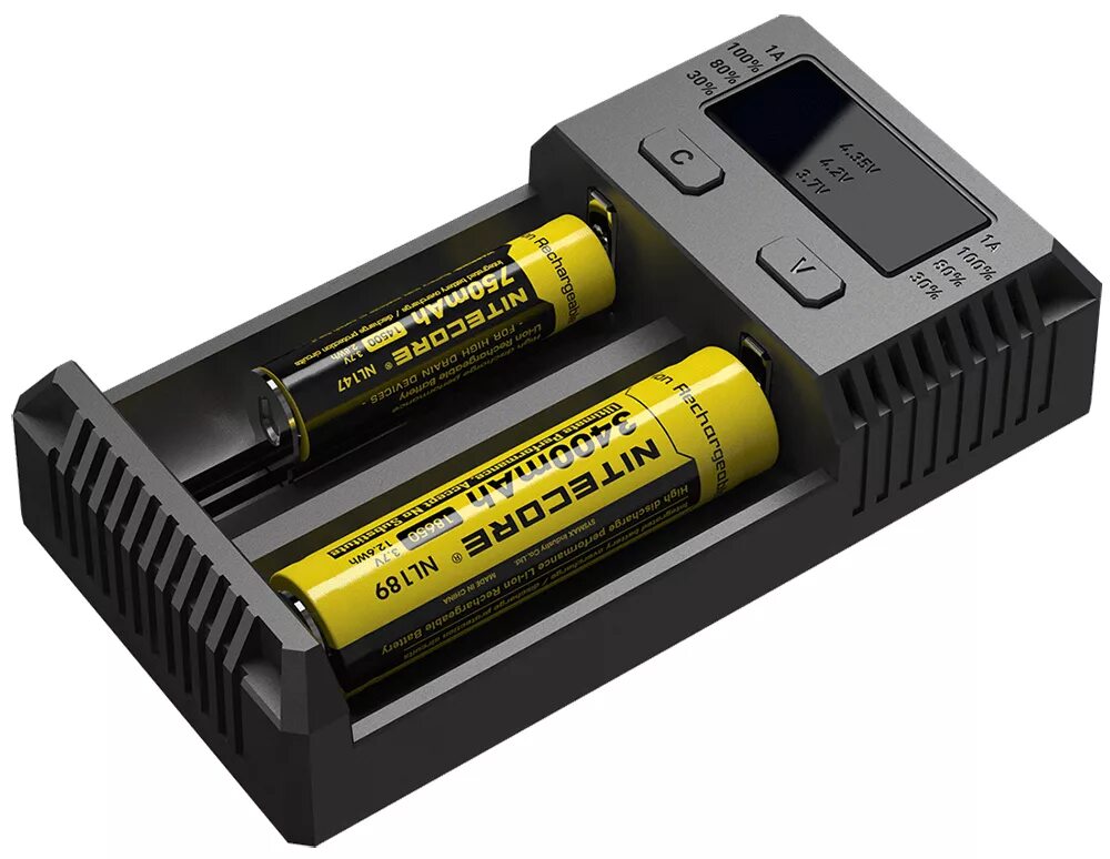 Купить зарядку для батареи. Nitecore New i2. Зарядное устройство Nitecore New i2. Зарядка для АКБ 18650 Nitecore. Зарядное устройство Nitecore i4 v2.
