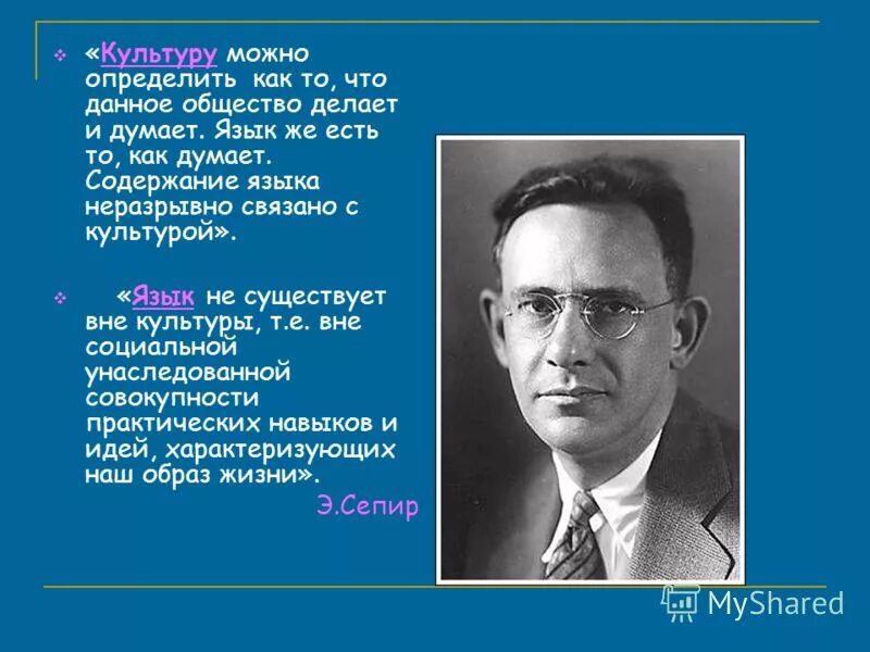 влияние языка на развитие культуры