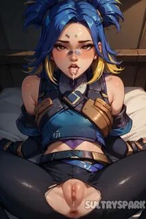 Neon Rule - Riot Games, Female, Ls, Artist Name, Torn Clothing, Sexy Pose -...