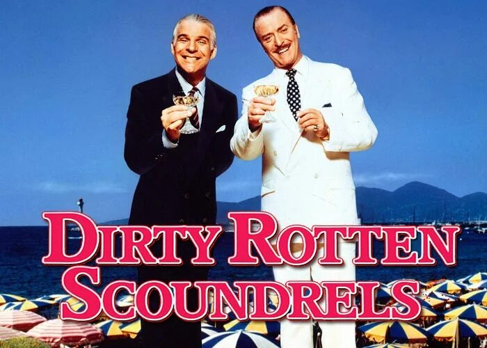 Мошенники комедия. Отпетые мошенники Dirty Rotten Scoundrels (1988).