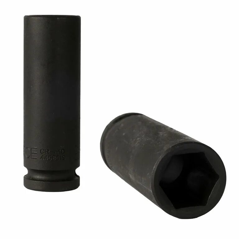 Головка 6 ти гранная длинная. Головка ударная 17мм. головка торцевая f-4458517: 12&quot;dr 6-гранная ударная удлиненная 17 мм. force 4458517. force 4458521.