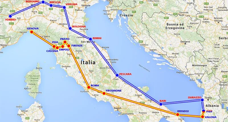 Бари расстояние. Паром из Черногории в Италию. Карта Черногории Италии. Маршрут от Черногории до Италии. Паром из Албании в Италию.