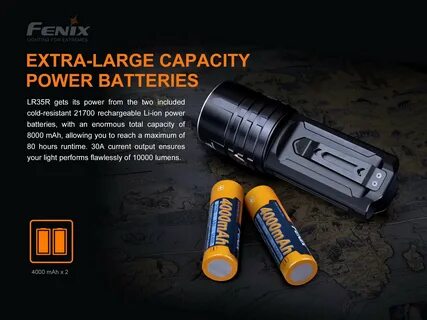 Фонарь fenix lr35r