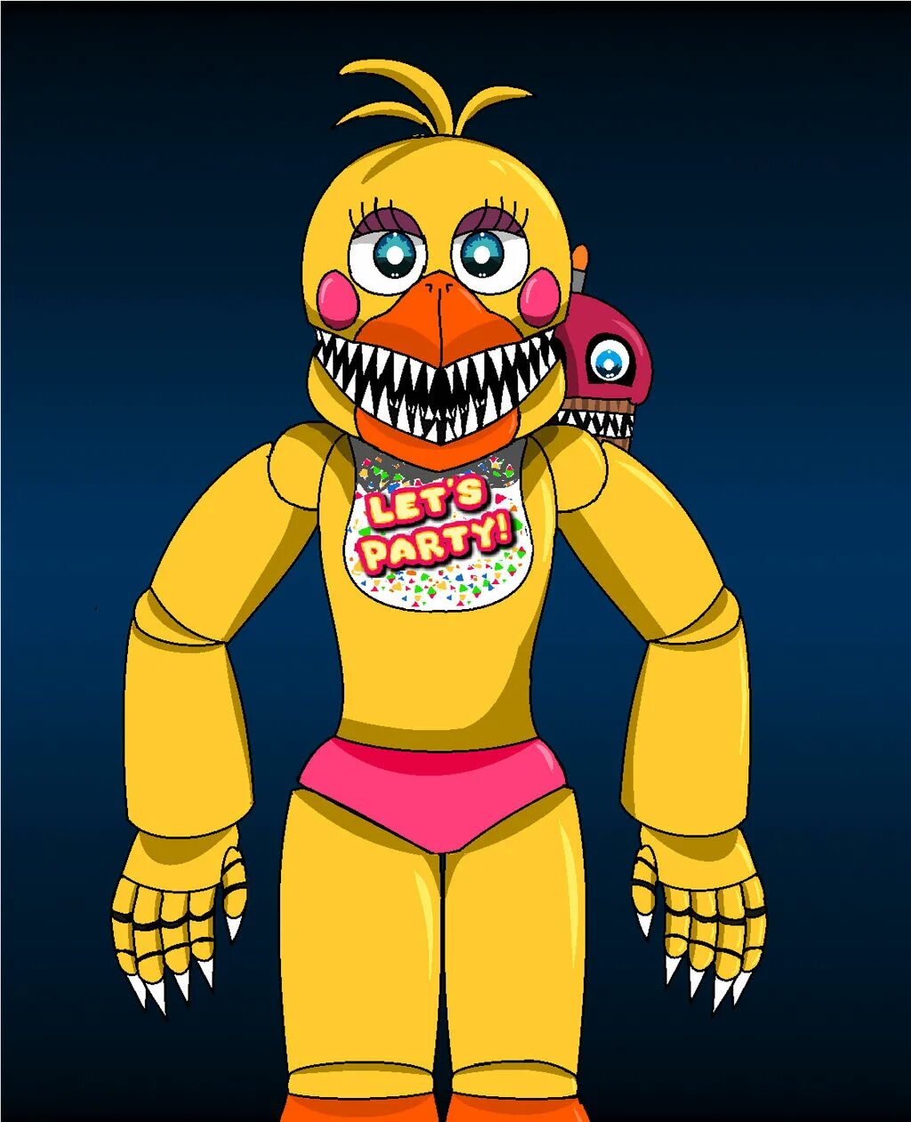 Что такое чика игра. Найтмер чика. Кошмарная чика. Nightmare Withered chica. Nightmare Toy чика.