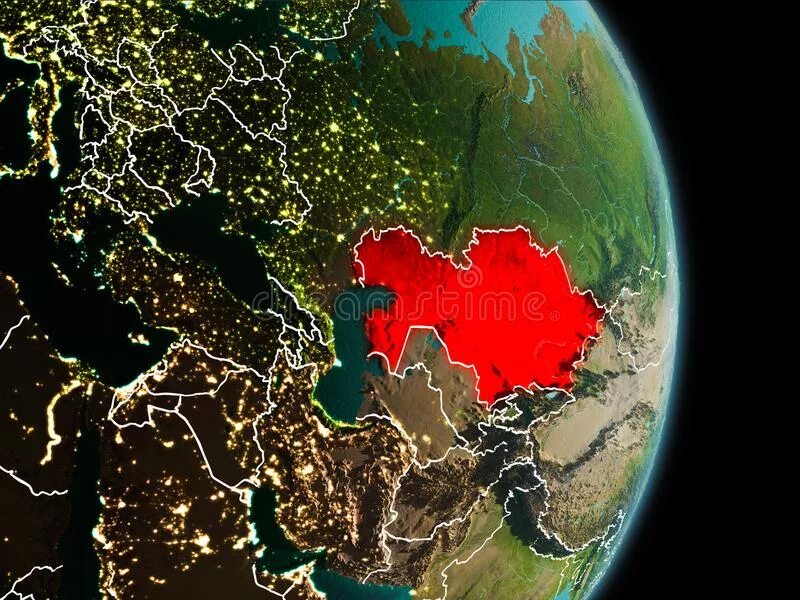 Казахстан земля и время