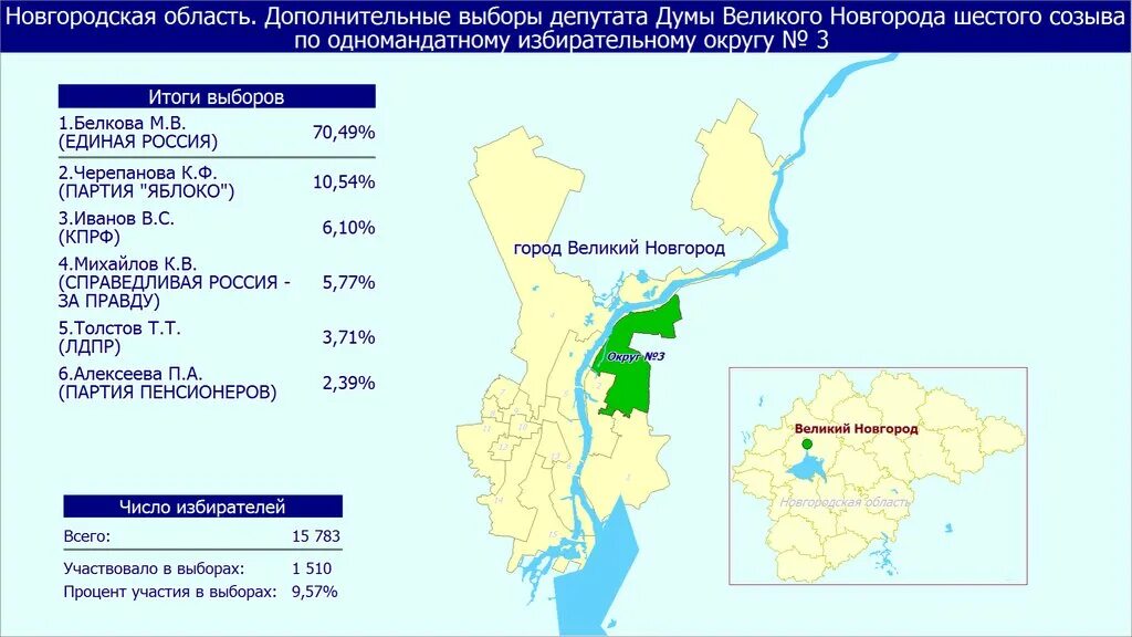 Предварительные результаты выборов 2024 года