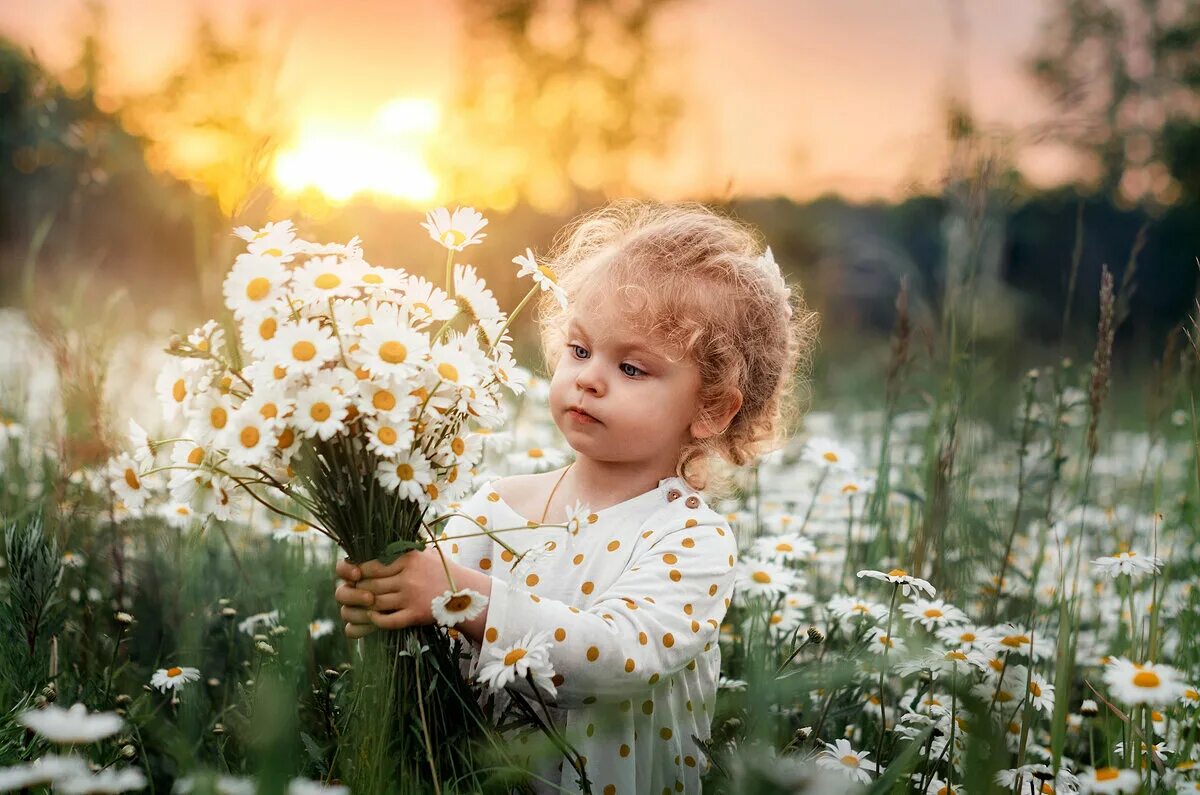 Цветы для детей. Дети в цветах. А в руках ромашки девочки милашки песня. Девушка с букетом ромашек. Девушка с ромашками.