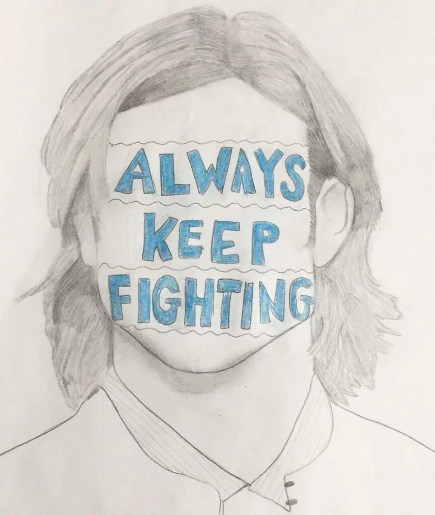 Always keep Fighting. Keep back drawing. Always keep the best