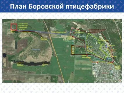 Птицефабрики на карте