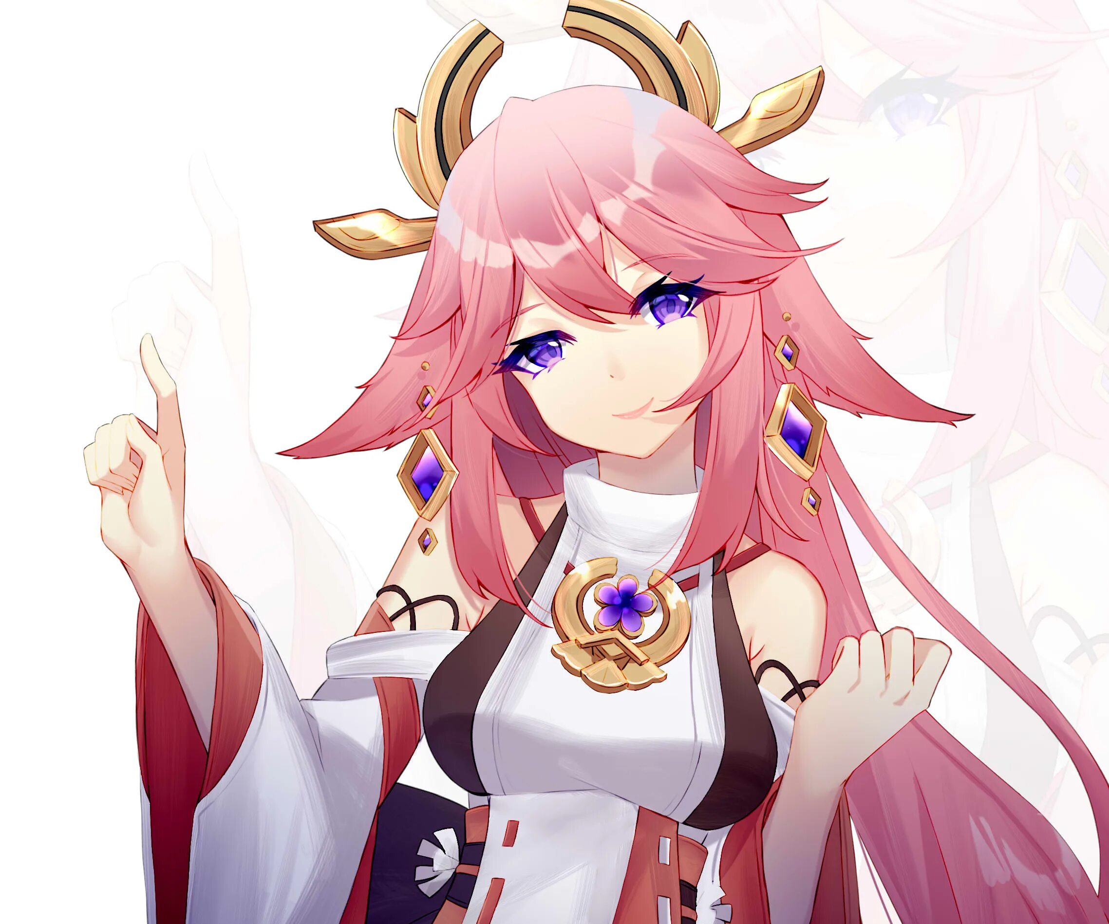 Yae miko. YAE Miko Genshin. Яэ Мико icon. Яэ Мико на прозрачном фоне.