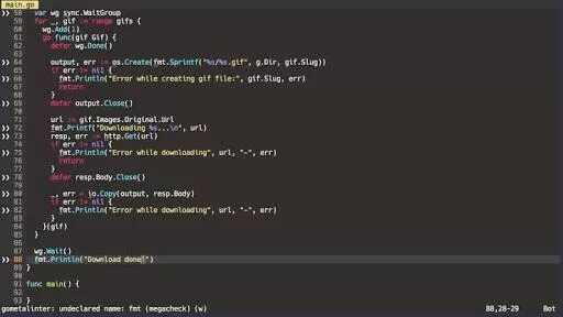 Sort golang. Zeus ide. Golang код. Sprintf в си. Golang code example.