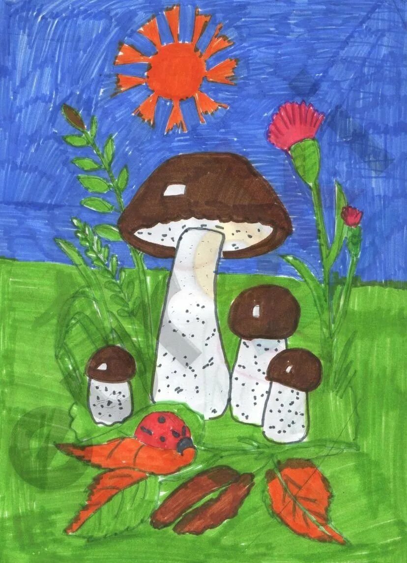 Рисунки для старших детей