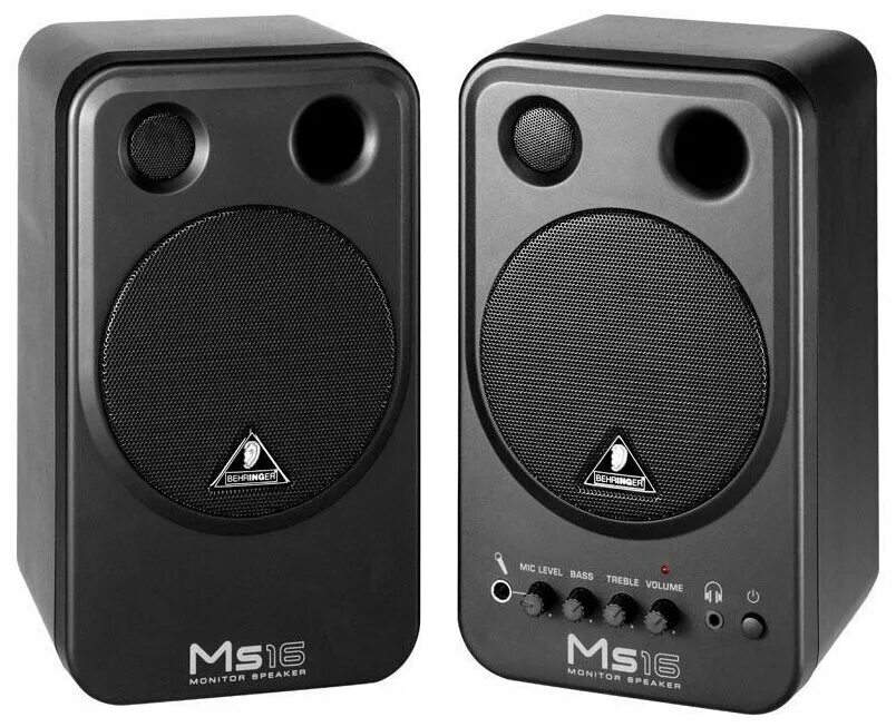 Speaker monitor. Студийные мониторы behringer ms16. behringer monitor speakers ms16. акустическая система behringer monitor speakers ms16. behringer ms16 (пара).