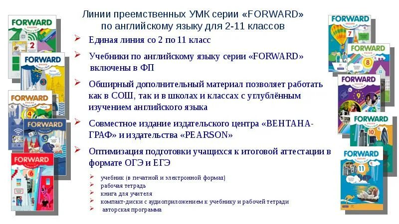 Аудиоприложение 9 класс форвард. Линейка учебников по английскому языку. единая линейка учебников. форвард учебник.
