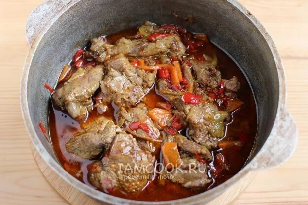 приготовление утки в афганском казане