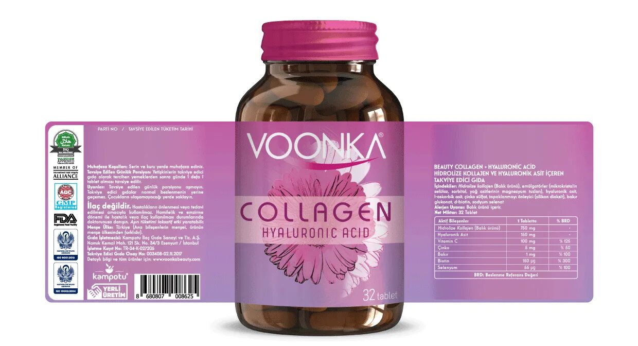 Voonka Collagen Hyaluronic acid. Коллаген Турция Voonka. Voonka Collagen Hyaluronic acid 32 Tablet,. Collagen Hyaluronic acid Complex таблетки.