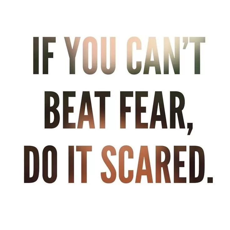 Quotes about Fear. Scare quotes. It Scares me.