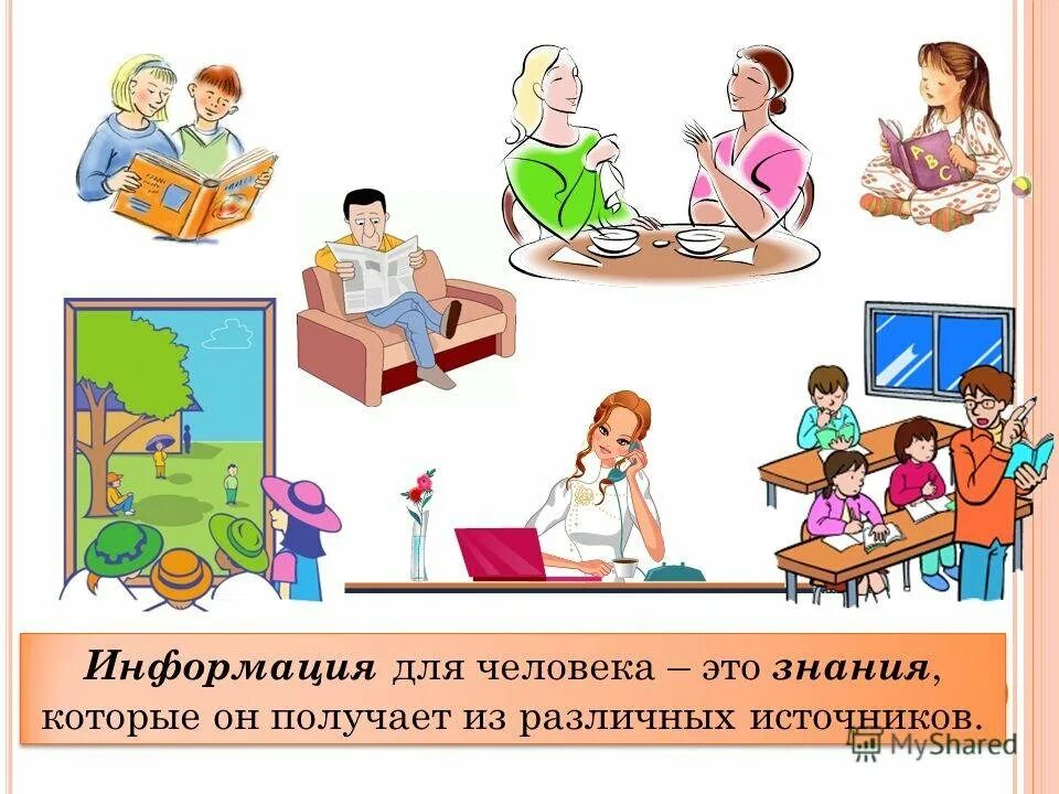 Информация для человека это. Человек и информация. Человек информация знания. Знания, как источник информации. Информация для человека это знания которые он получает.