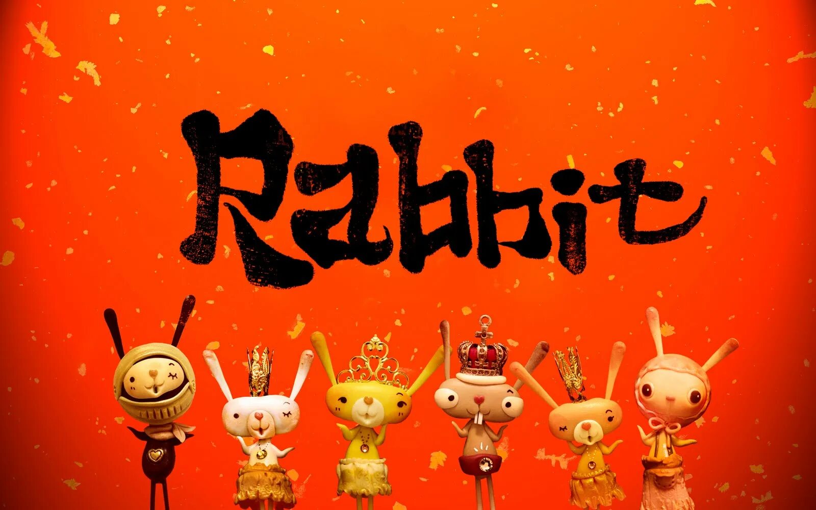 Year of the Rabbit. Happy Rabbit year. Happy year of the Rabit. Lucky things