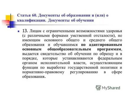 Статья 60