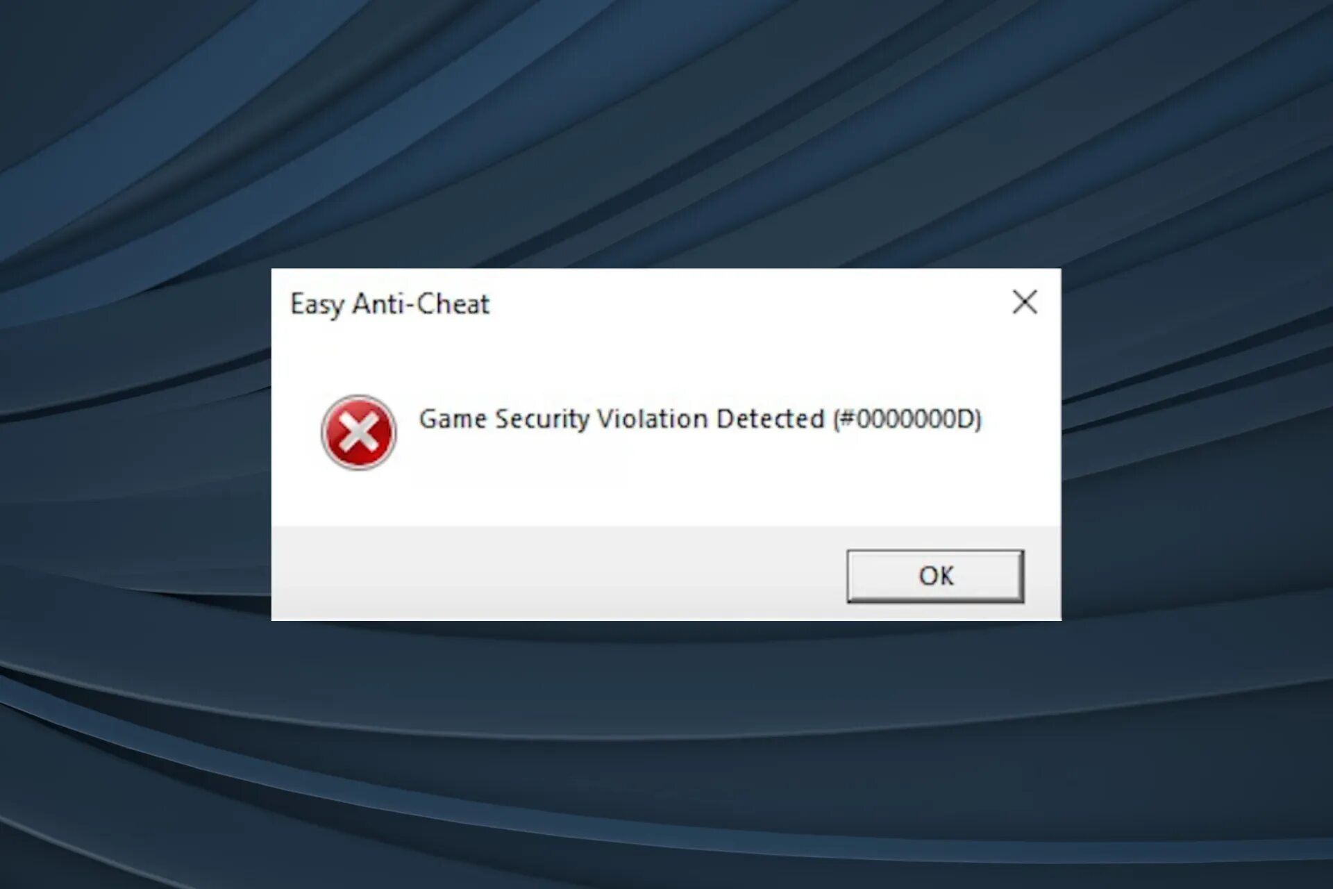 Обнаружено нарушение безопасности. Game Security. Security Violation. Verification failed 0x1a Security Violation. Easy Anti-Cheat x game Security Violation detected (#00000001) ok.