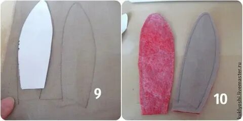 Делаем уши зайца