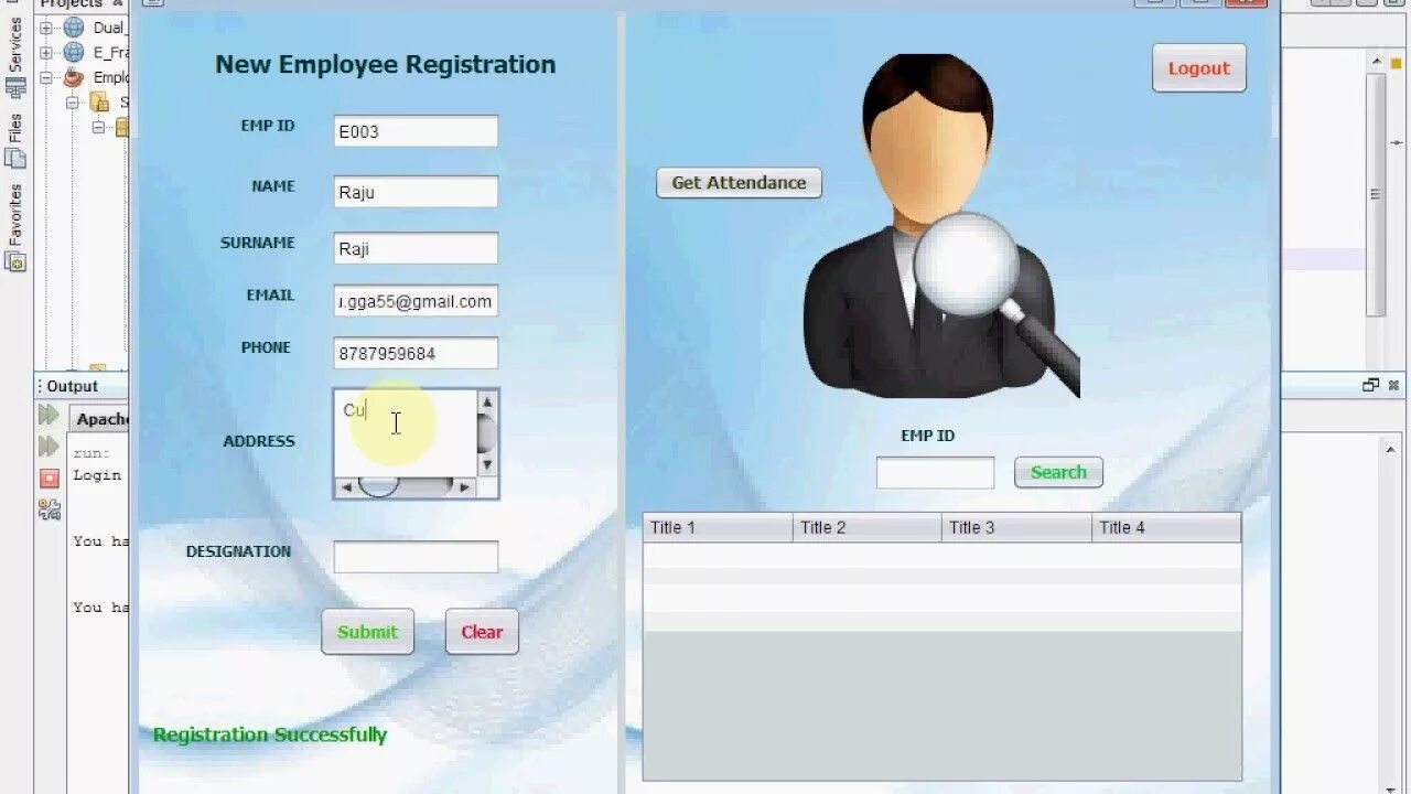Employee code