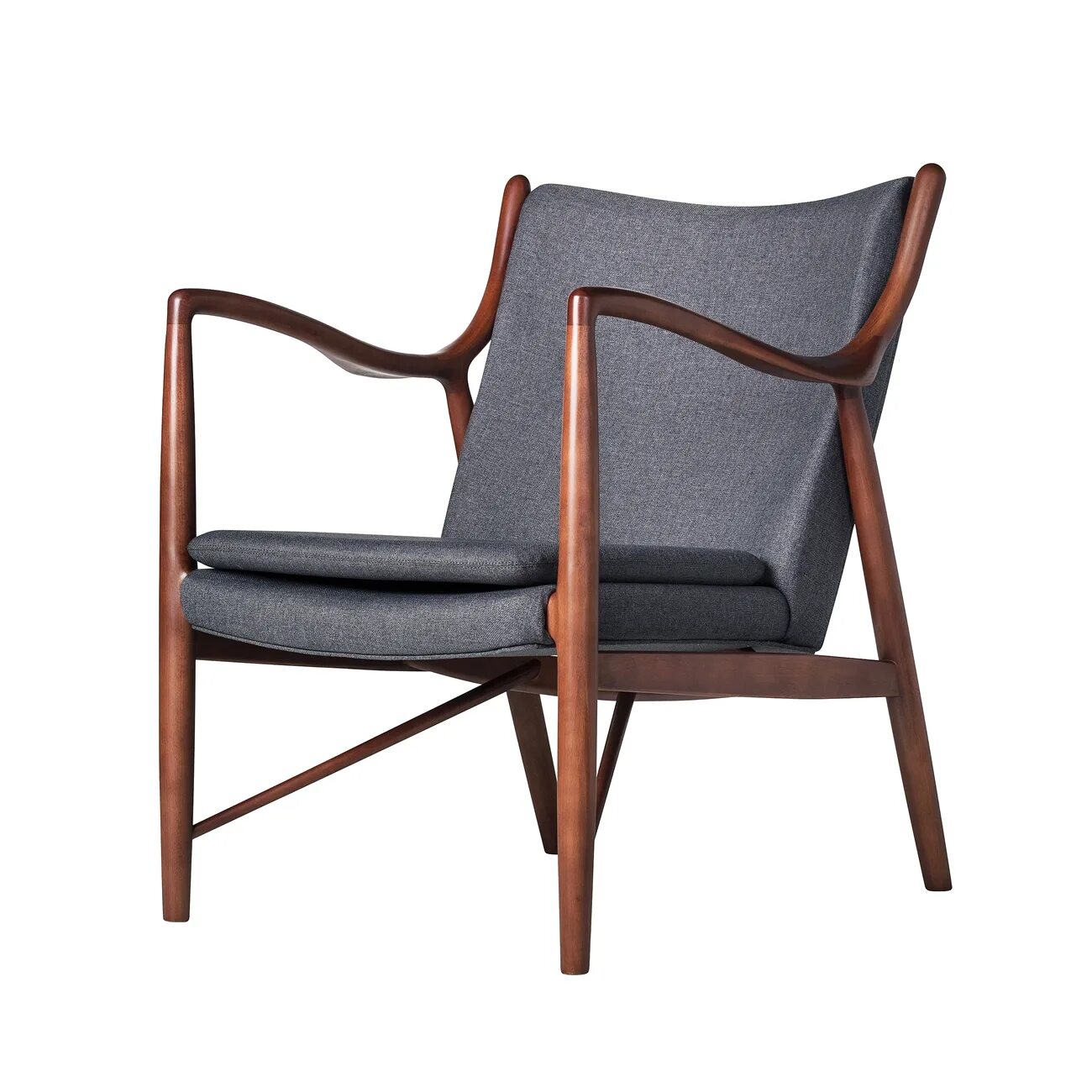 Dark project кресло. Finn juhl inspired 45 chair walnut frame in dark grey]. финн юл стул fj45 chair. juhl style 45. финн юль кресло 45.