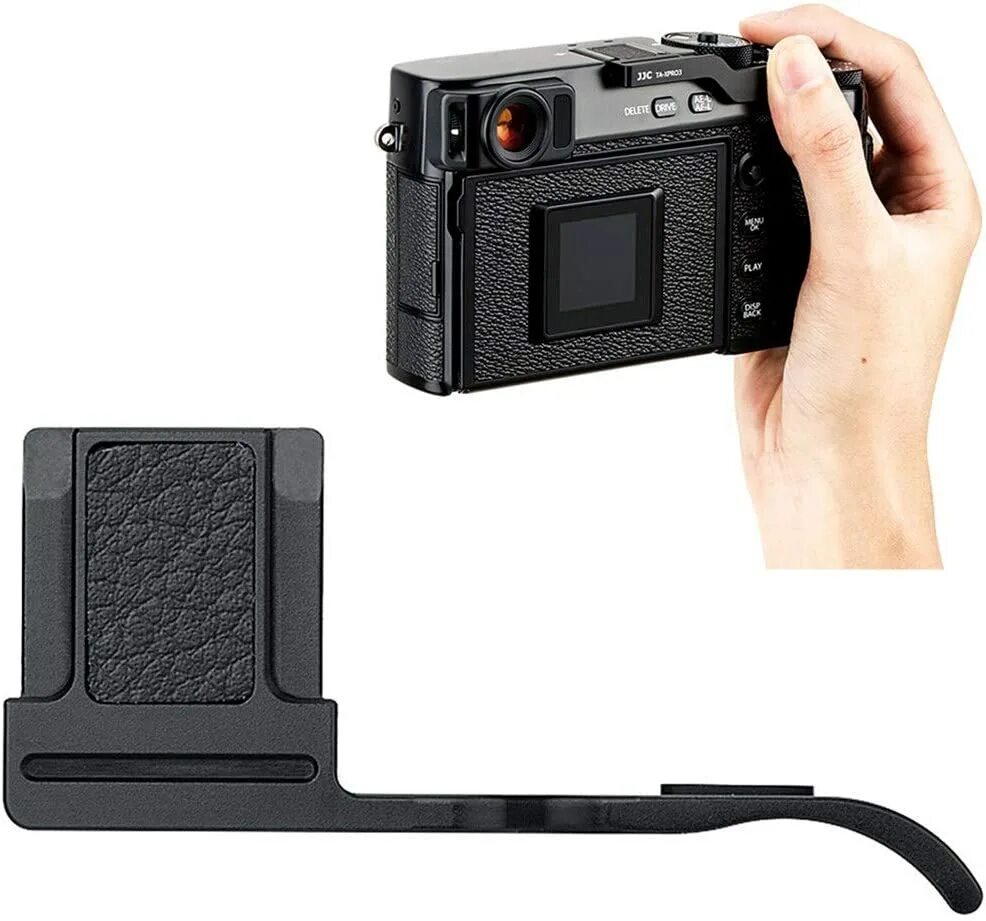 Fujifilm support. Ручка для Fujifilm x20. Grip for Fujifilm x-pro2 from SUNWAYFOTO. Верхняя ручка для Fujifilm x-s10. Металлическая накладка на горячий башмак Fujifilm x-e4.