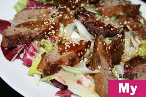 Печень индейки на мангале