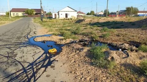 нефть на участке
