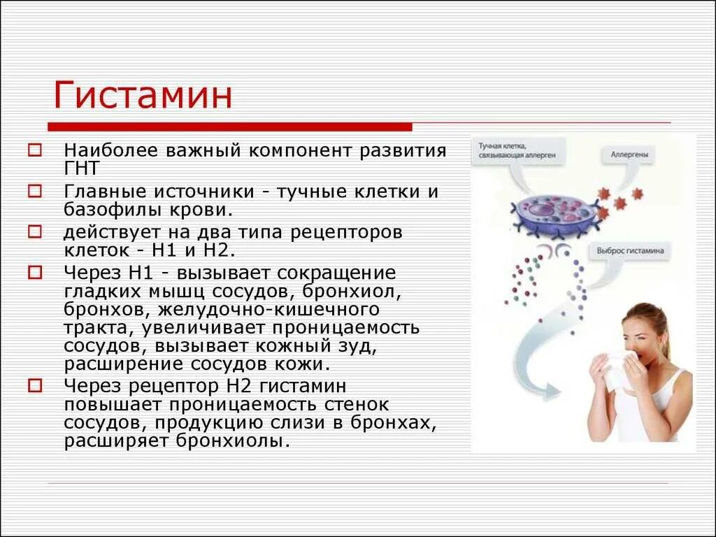 Гистамин эффекты аллергия. Что такое гистамин в организме. Гистамин в аллергических реакциях. Выделение гистамина.