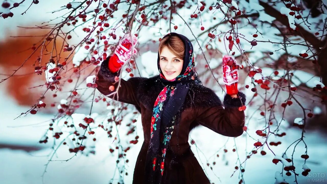 Идеи зимних фотосессий для девушек