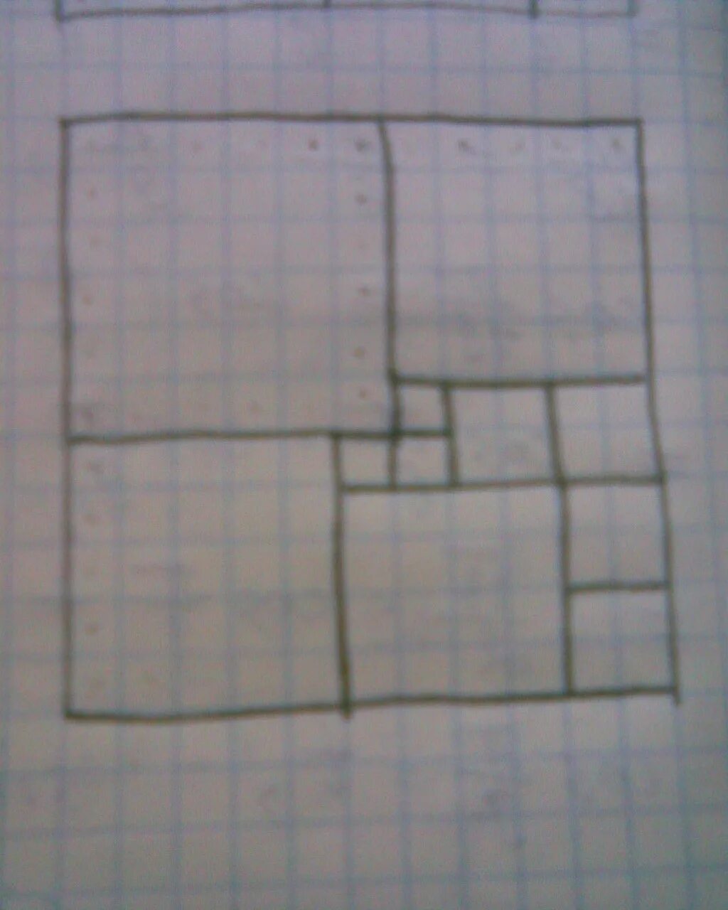 Квадрат на рисунке разбит на 11. Разрежьте квадрат 11 на 11 по сторонам клеток на 11 квадратов. Разрежьте квадрат 11х11 по сторонам клеток на 11 квадратов. Разделить квадрат на 11 квадратов. Разрезать квадрат на 11 квадратов.